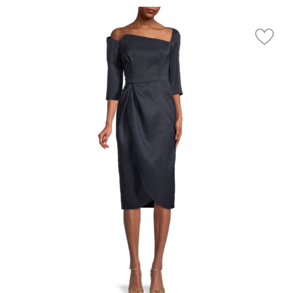 Kay Unger Elisa Asymmetrical dress